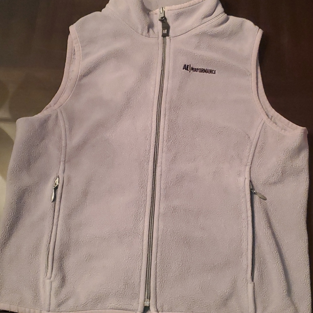 Vintage AE zipup vest
